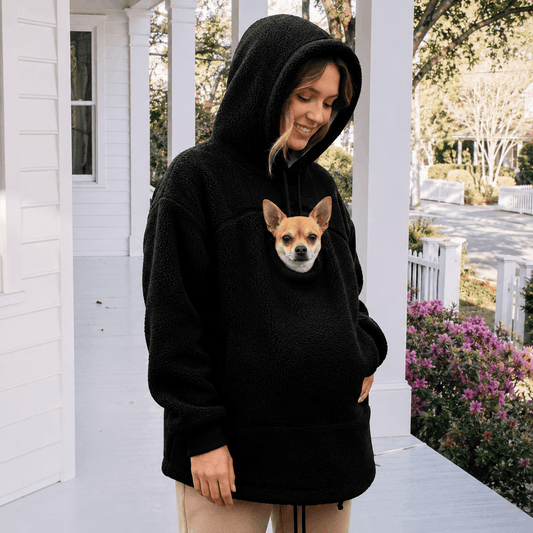 Cozy Pet Hoodie With Pouch