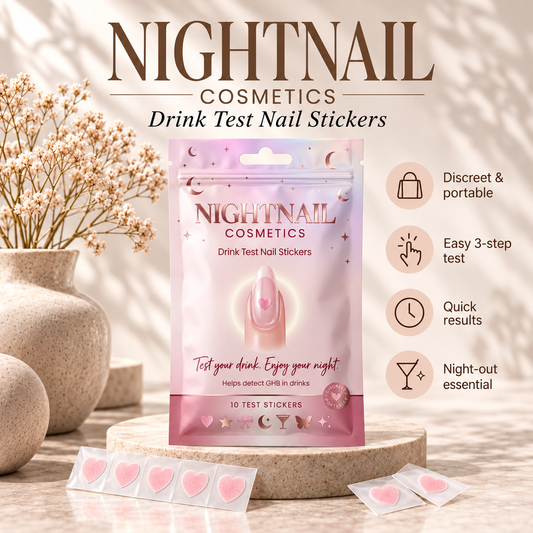 Nail Drinking Safety Stickers